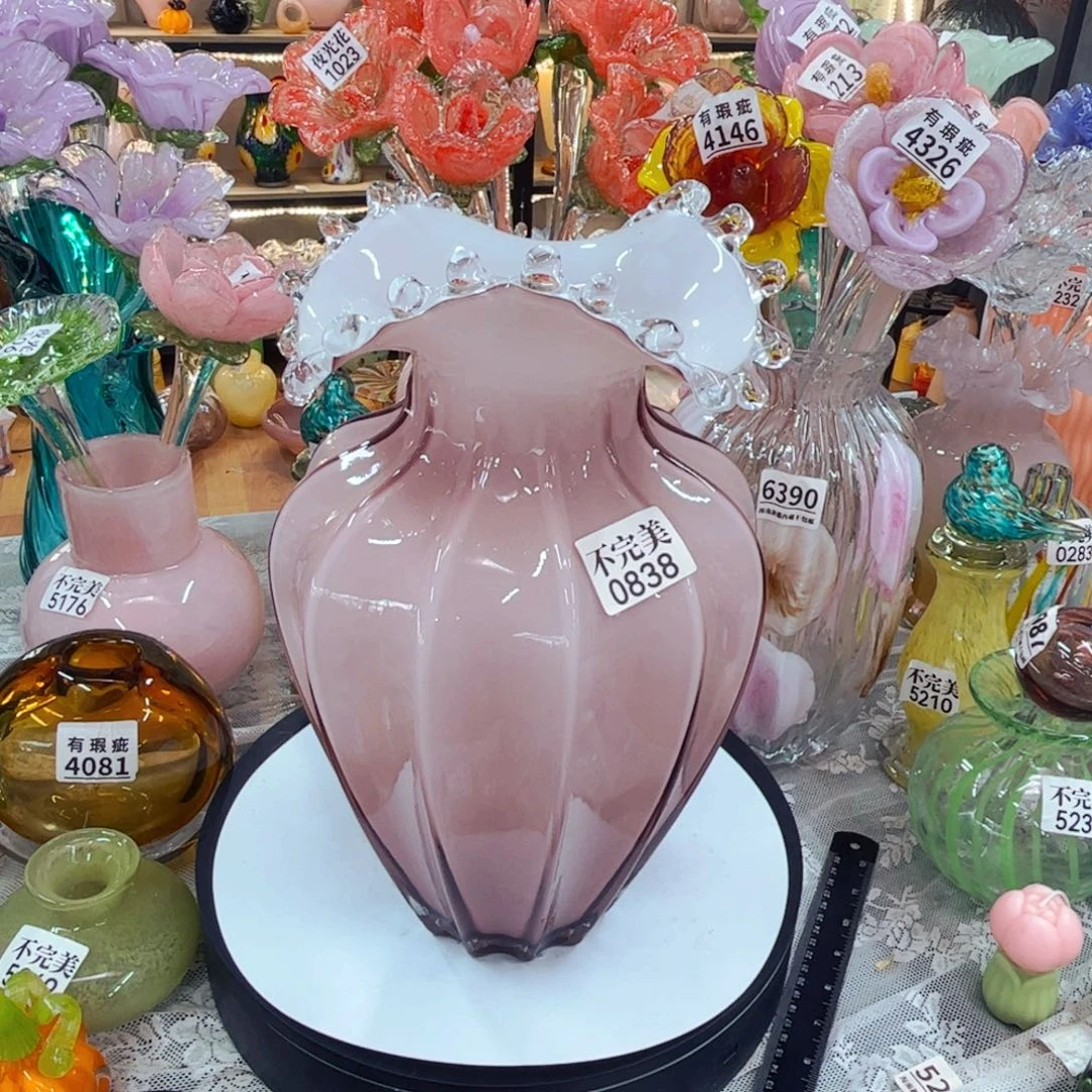 0838高35 家悦琉璃工艺品不完美