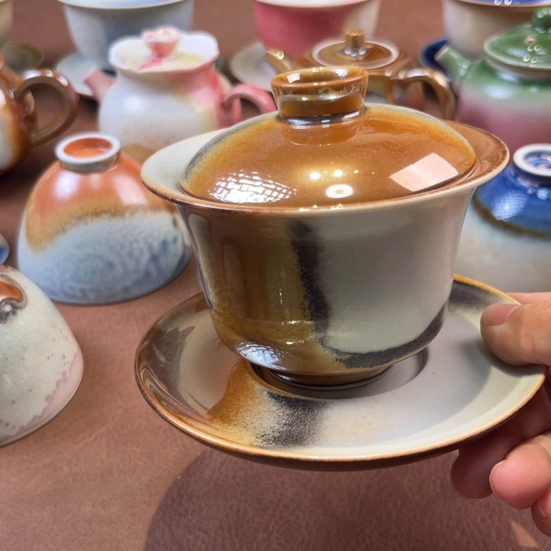 灵*手工制作窑变茶器