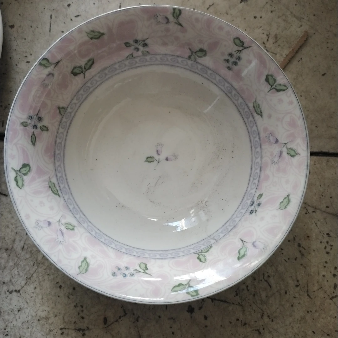 威基伍德绿叶碗！