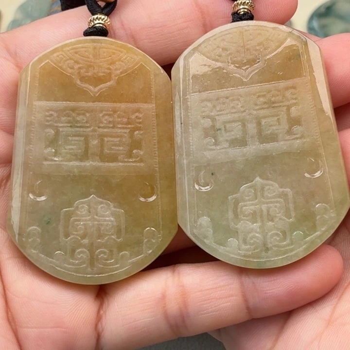 翡翠未镶嵌颈饰天然翡翠a货