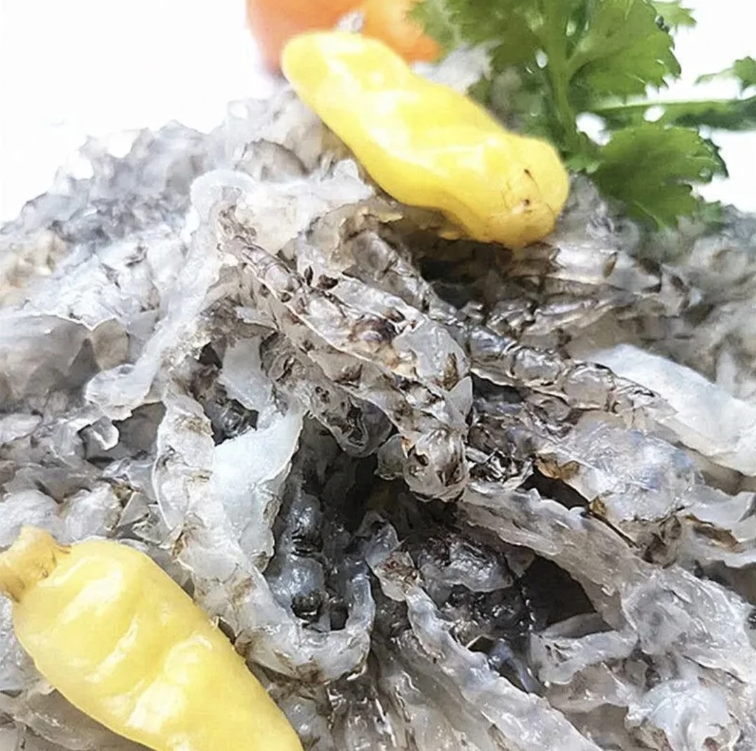泡椒鱼皮开袋即食冷冻凉拌预制菜小凉菜下酒菜酒店冷冻