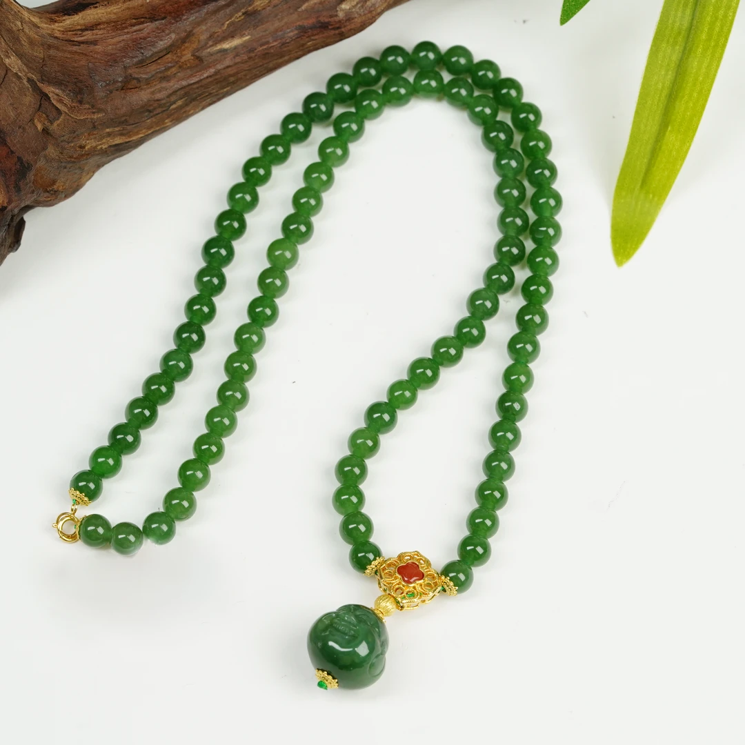 【小北严选】和田玉DIY项链31-17H54X282【多样性发一件】