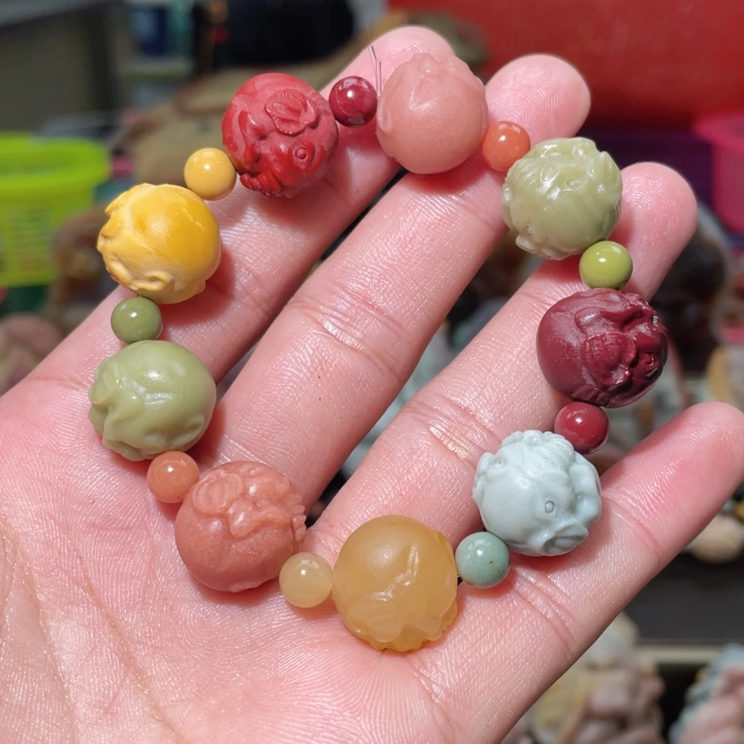 石英质玉未镶嵌手链