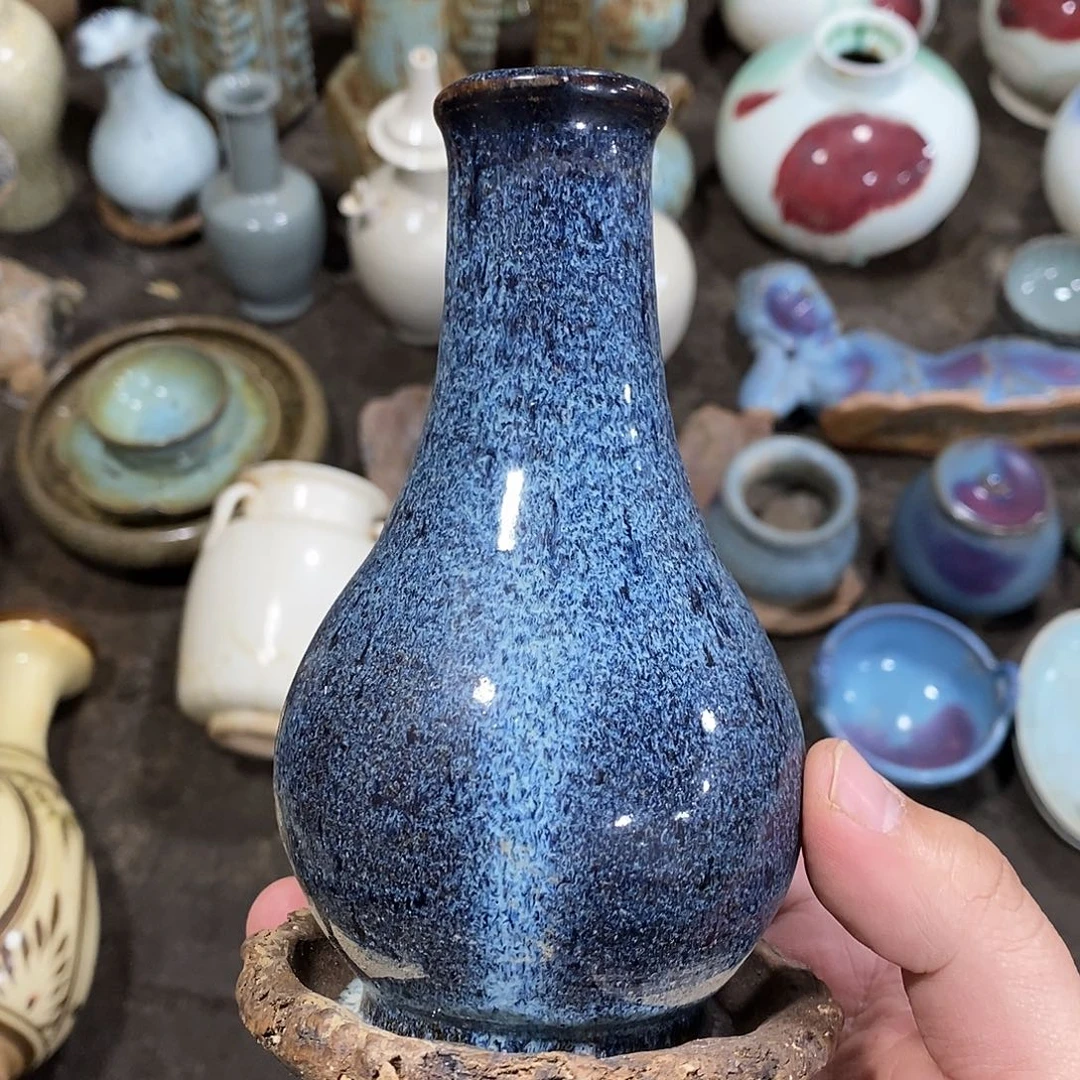 摆件鲁山窑粘瓷器