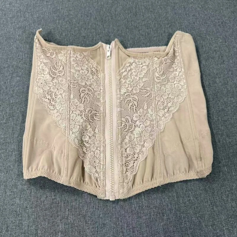 8-102身材管理腰背夹拉链塑身衣收腹塑形收胃美背调整型美体衣
