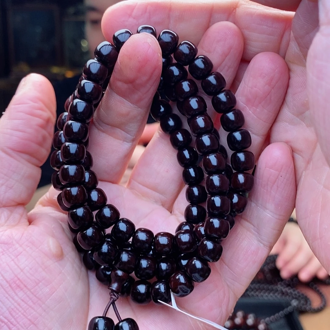 檀香紫檀（小叶紫檀）手串/手链7*8