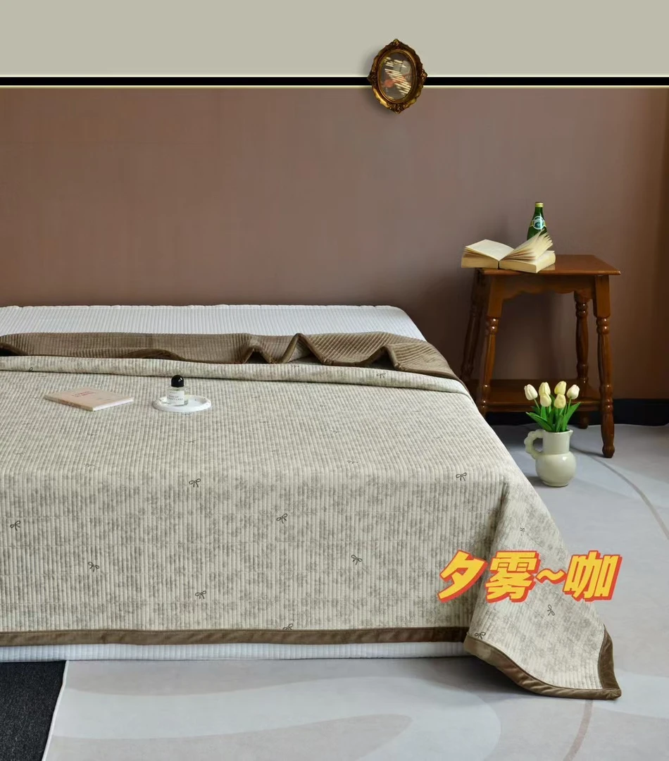 慕雅斯单品床盖200×230～夕雾D008