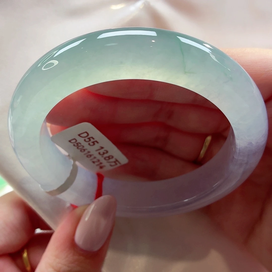 翡翠未镶嵌手镯22（25号）