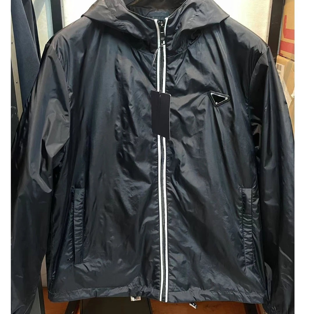 新款男装尾货 时尚休闲连帽秋冬款薄款青年宽松夹克外套D897