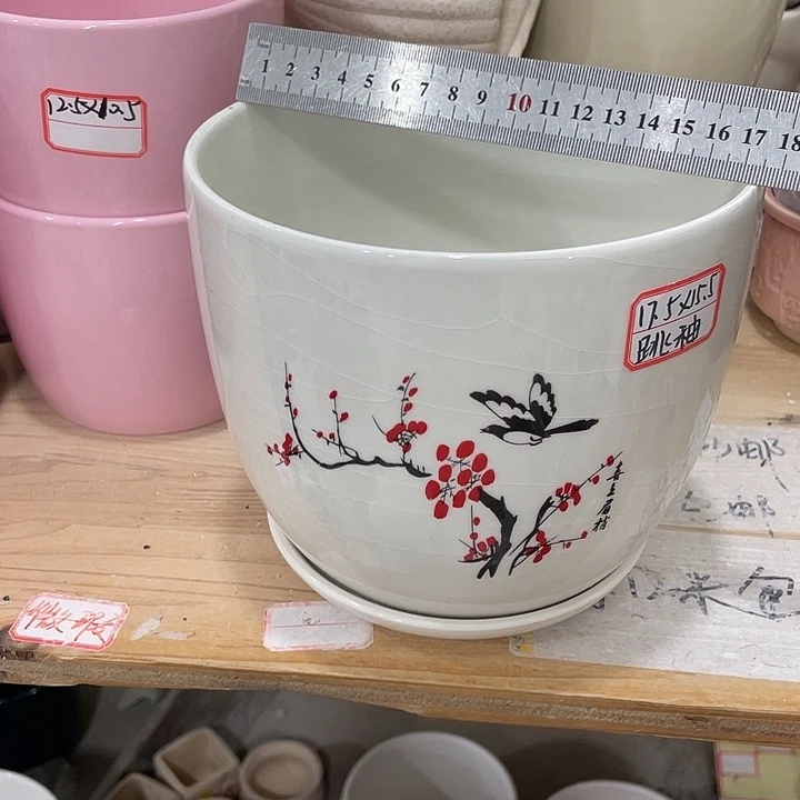 陶瓷花盆凑12米包邮