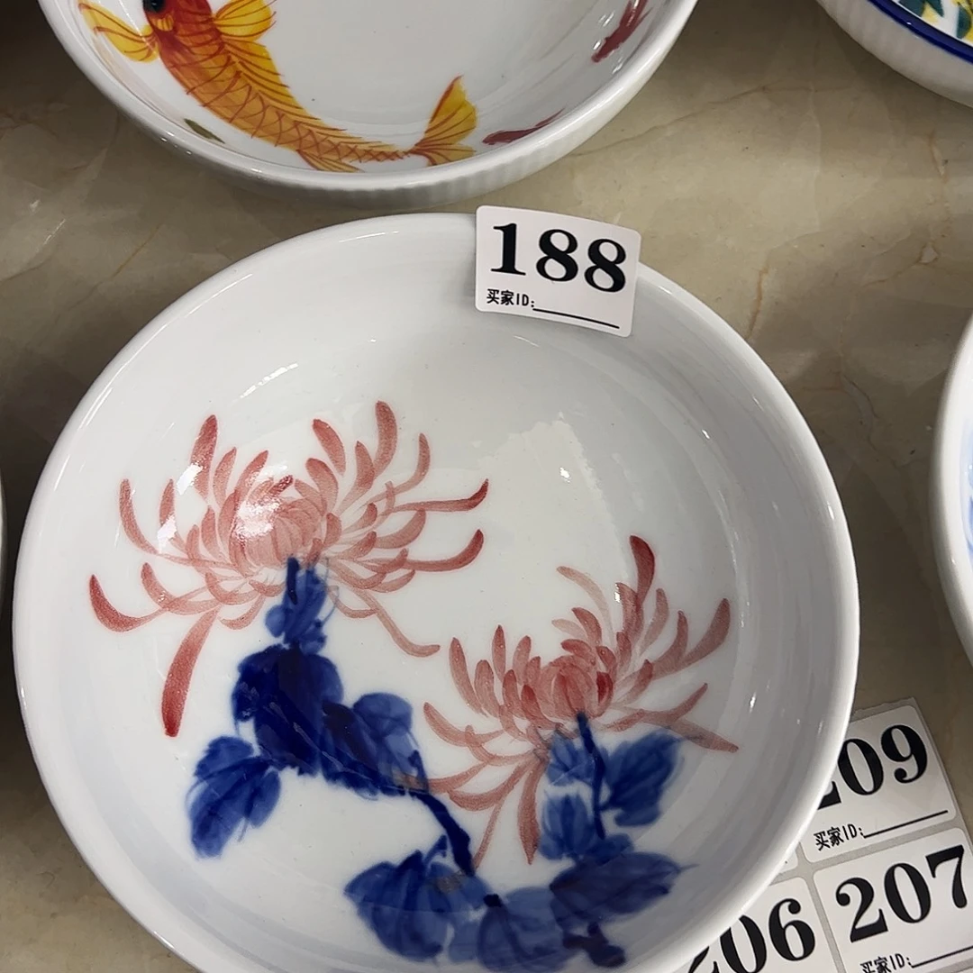 瓷片景德镇陶瓷手工手绘制作