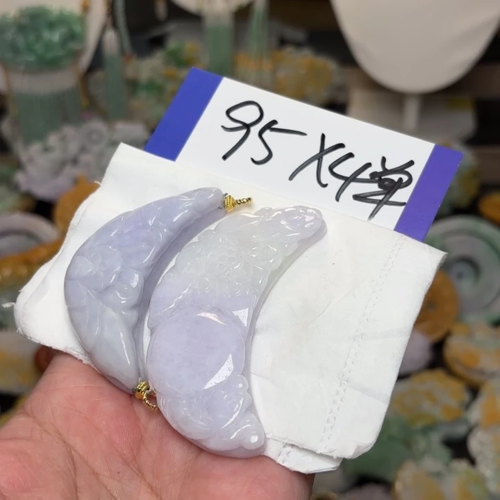 ****鬼翡翠未镶嵌颈饰吊坠