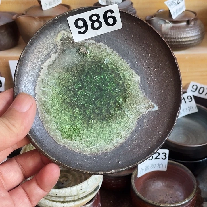 茶杯紫泥柴烧纯手工986