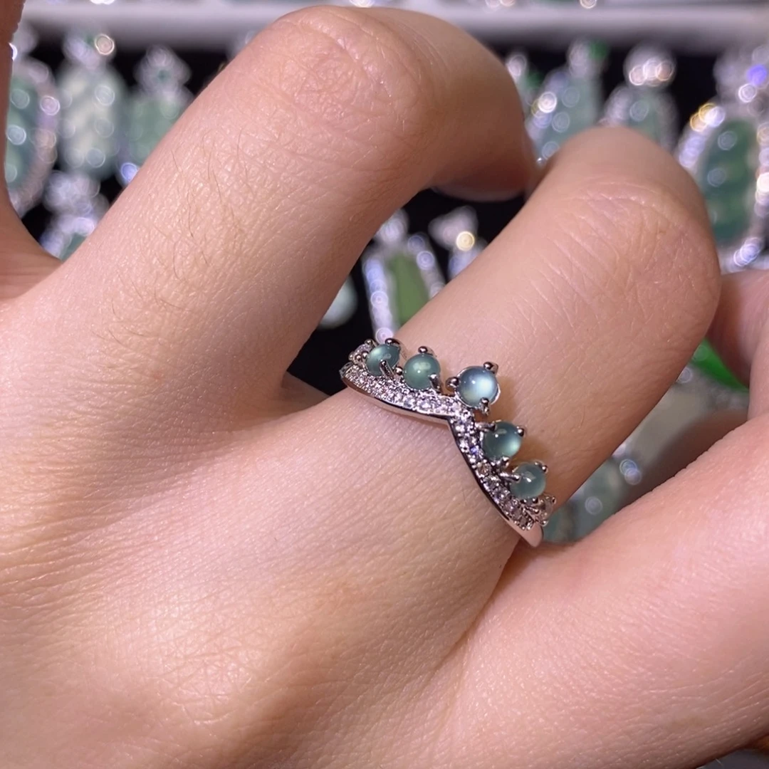 翡翠未镶嵌颈饰天然