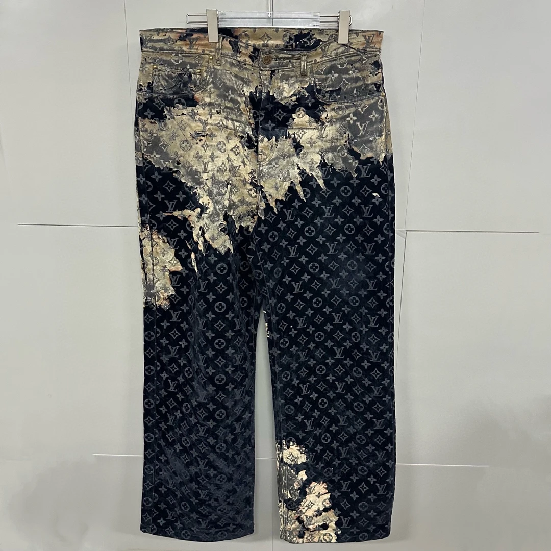 95新 LouisVuitton/路易威登 SS24火烧云长裤 36码 D19511