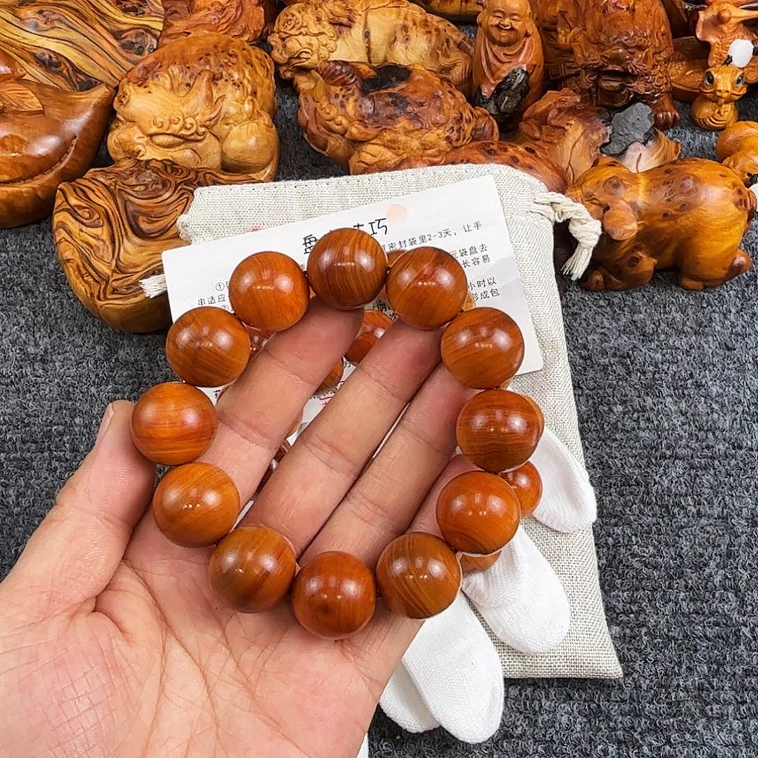柏木太行崖柏柿子红蜜花结油20