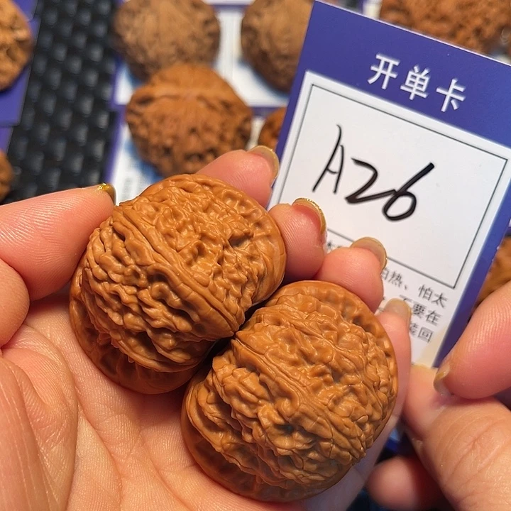 把件桃核42狮子A26