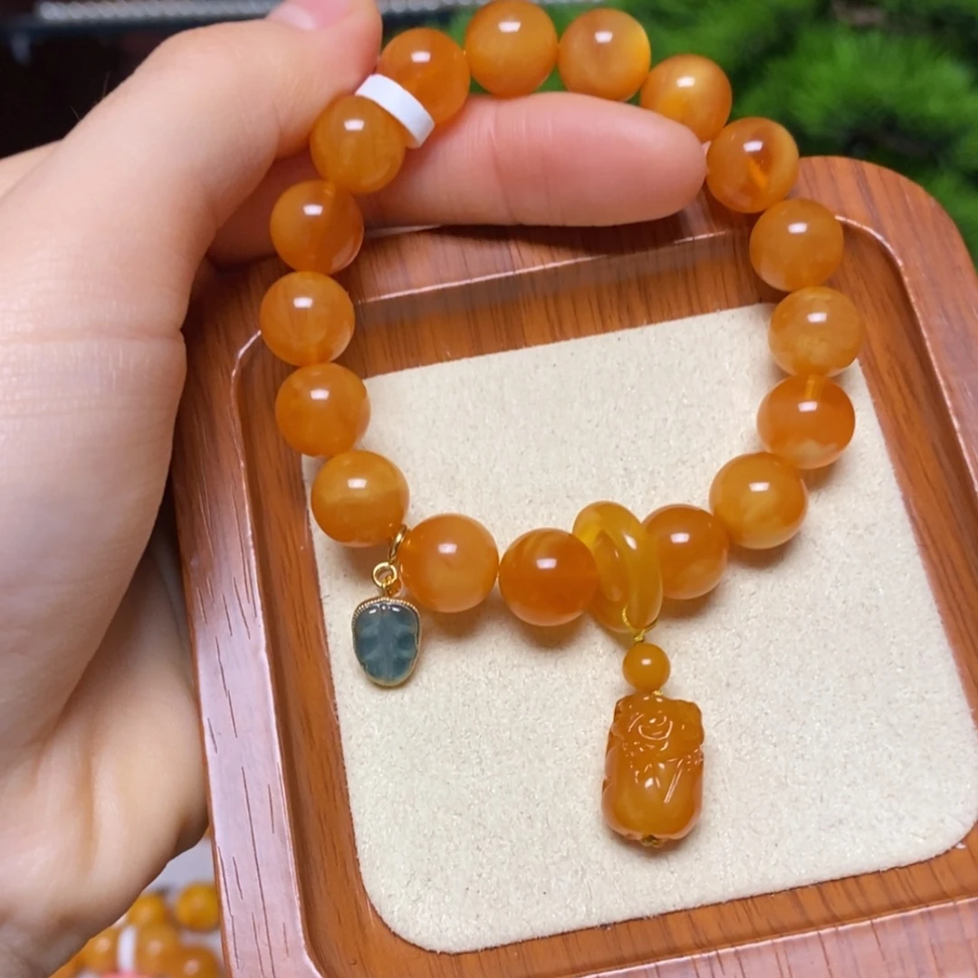 【闪购商品】手链蜜蜡未镶嵌手串
