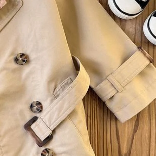 【24173KQ】巴卡其风衣