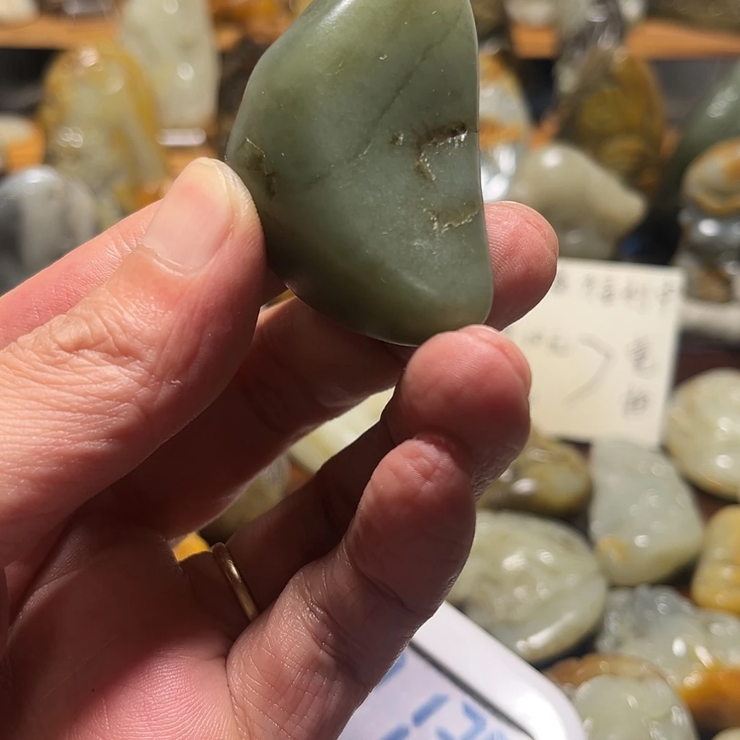 嘿***呼和田玉（子料）未镶嵌挂件