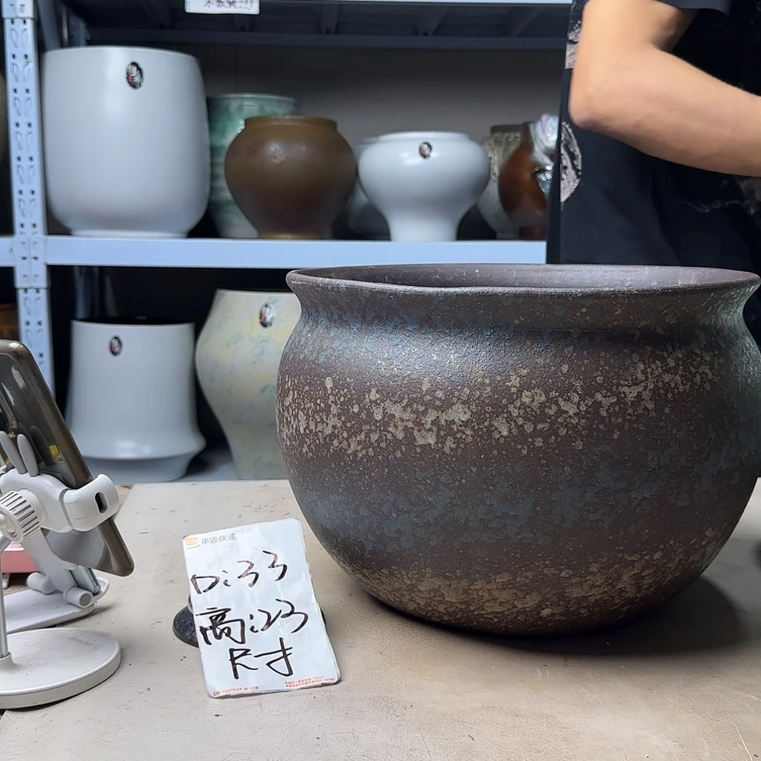 紫砂花盆尺寸33@23
