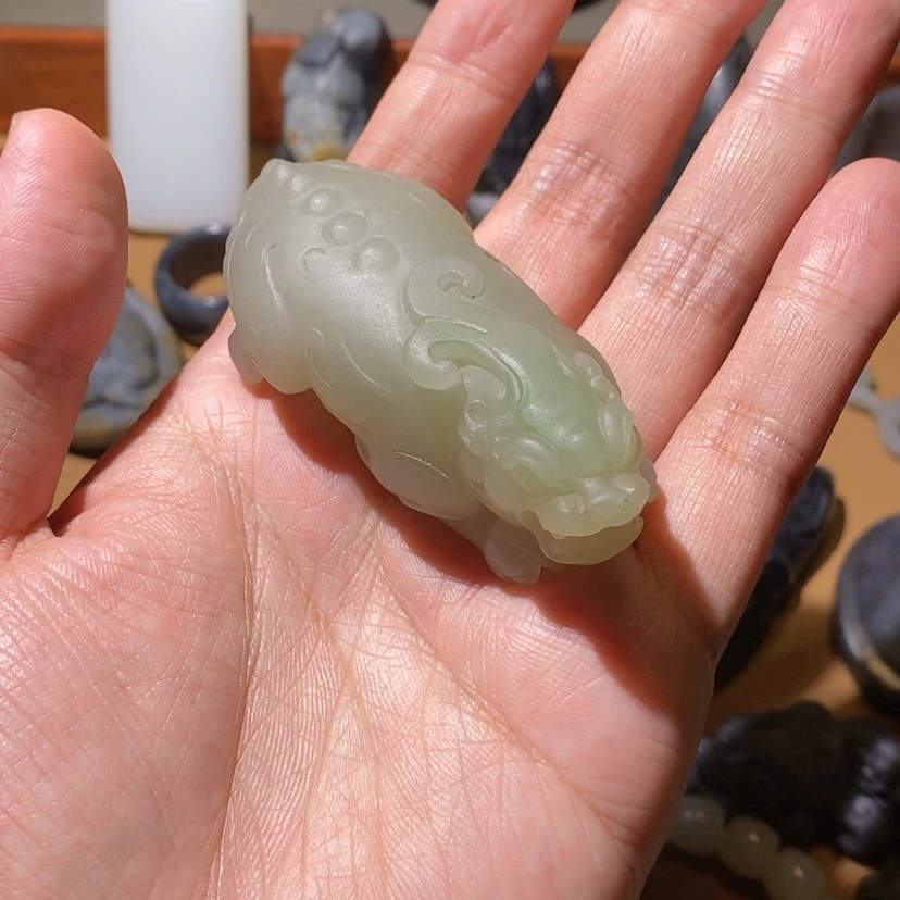 【闪购商品】和田玉挂件定制未镶嵌鑫***厂