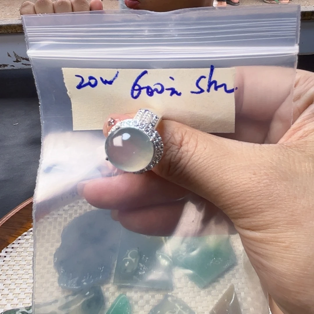 定制翡翠未镶嵌s****q翡翠首饰