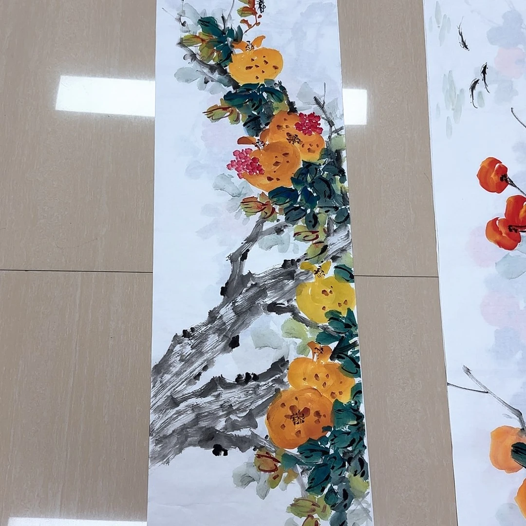 国画国画作品集一个人