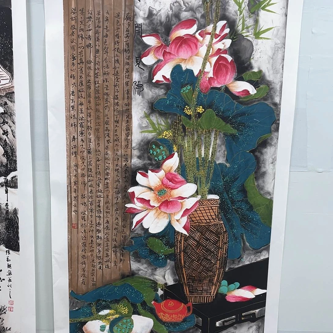 国画诸**驰国画作品宣纸纯手绘