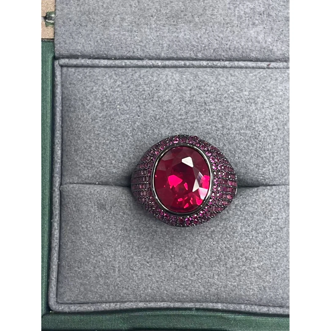 戒指 福玺严选甄选红戒指1116