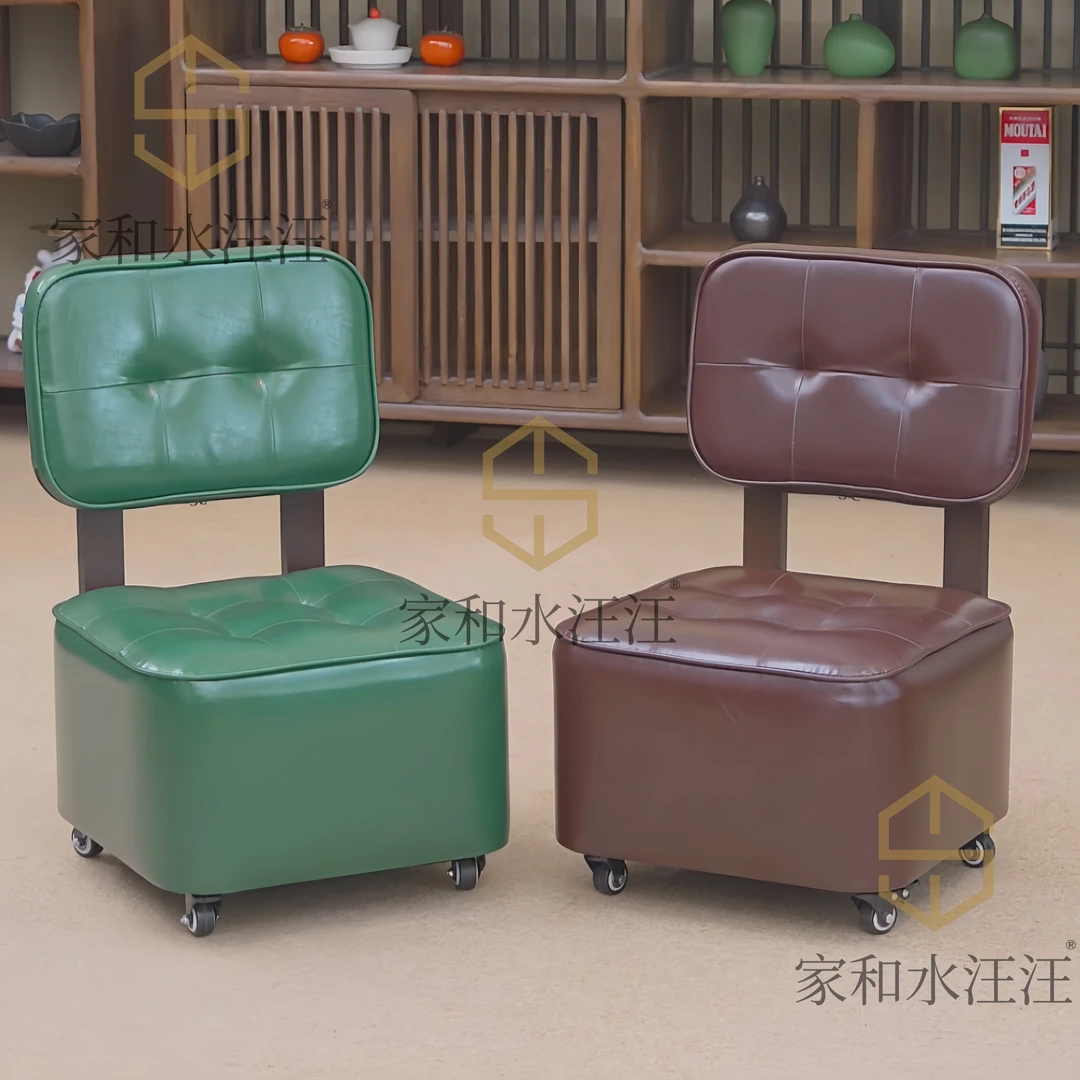带刹车【 云上溜溜沙发】带轮滑可移动客厅家用茶几沙发配套椅