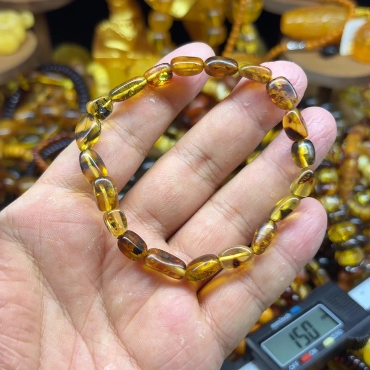 琥珀未镶嵌珠宝奇石