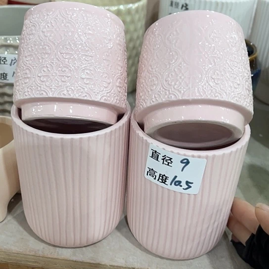 多肉绿植陶瓷花盆9:9包邮