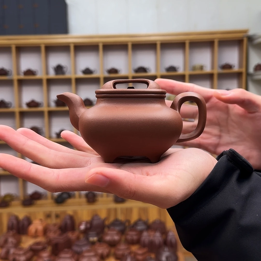 茶壶紫砂牛盖传炉230cc