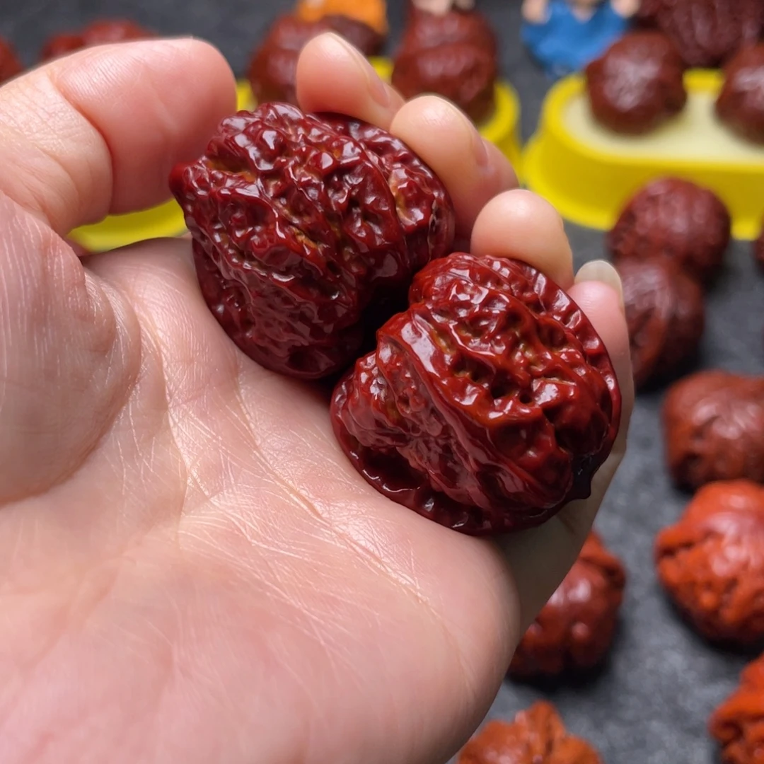 微***暖文玩核桃吊坠文玩核桃 手把件 蛤蟆头 33