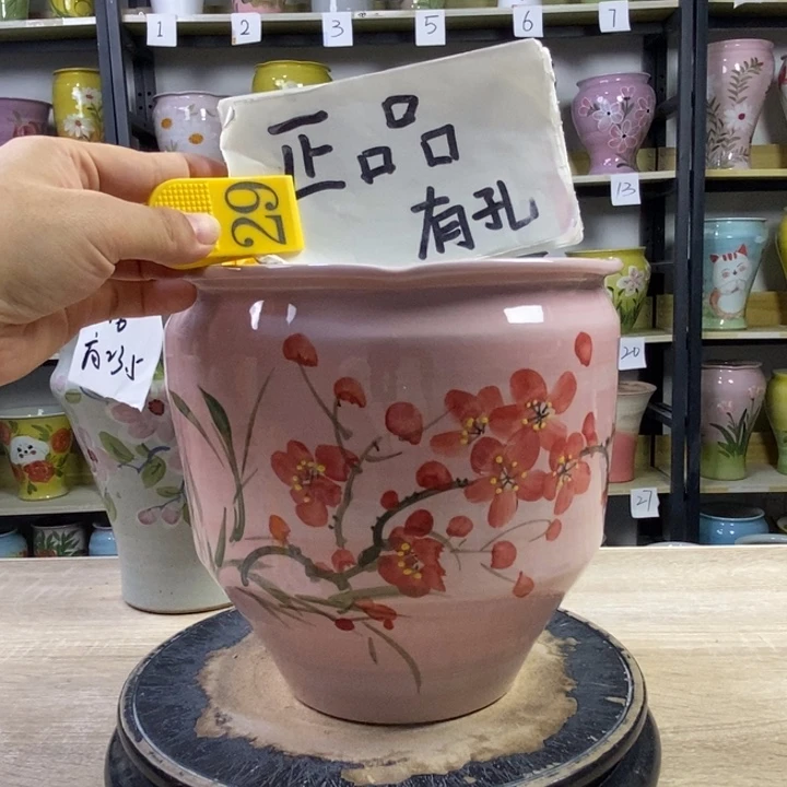 景德镇高温陶瓷花盆