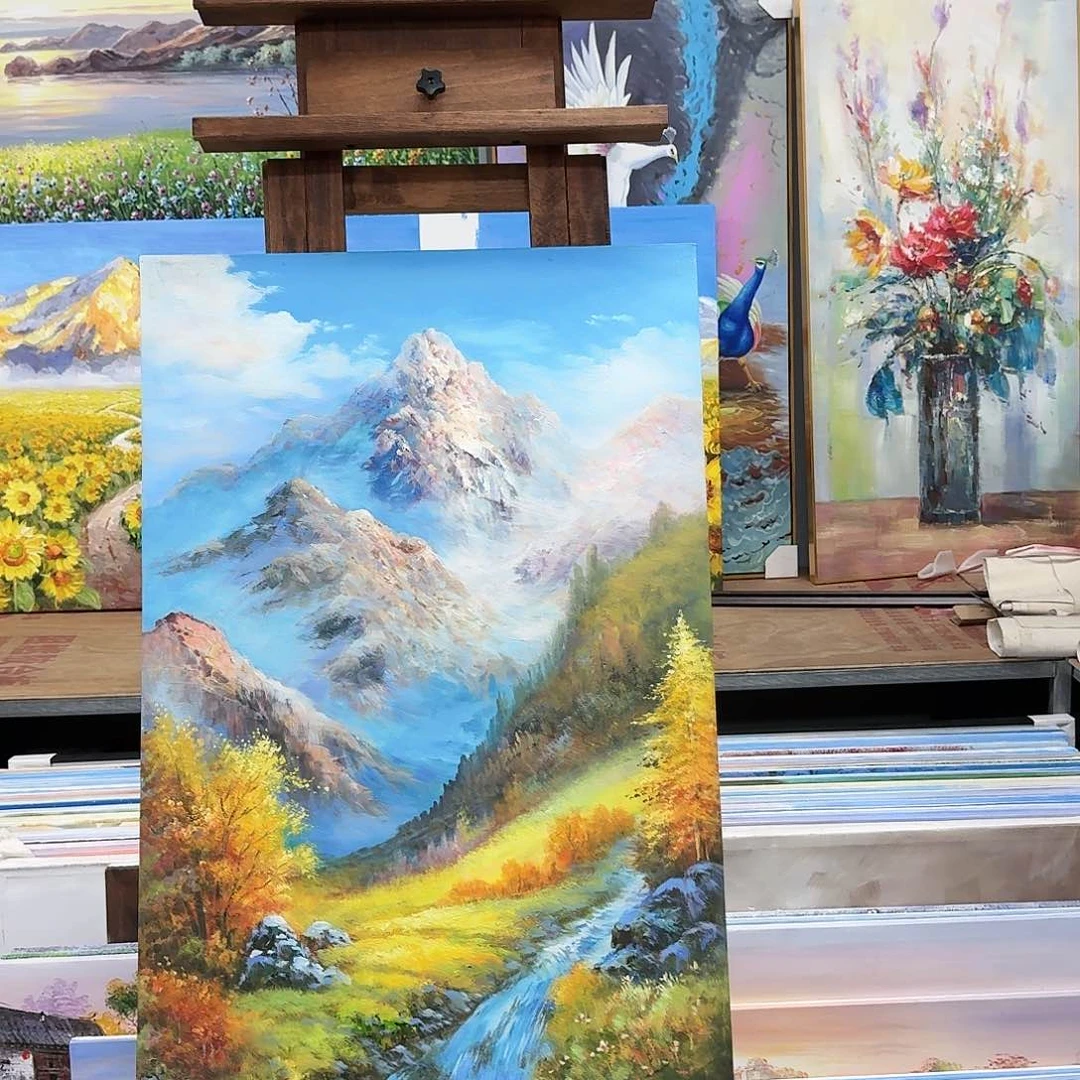 油画6090油画作品展作品展作品集