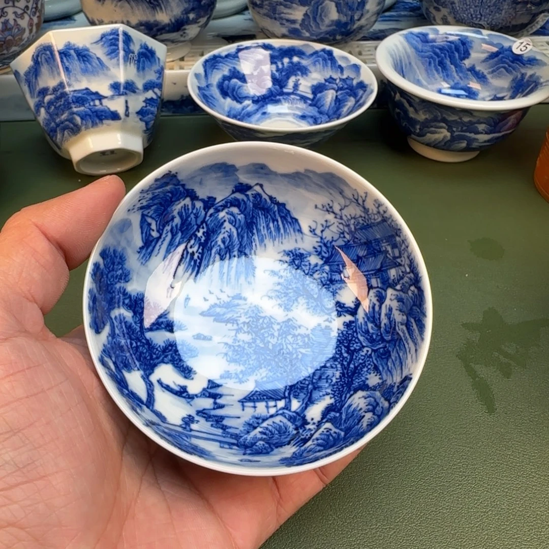 纯手工纯手绘茶具石头16