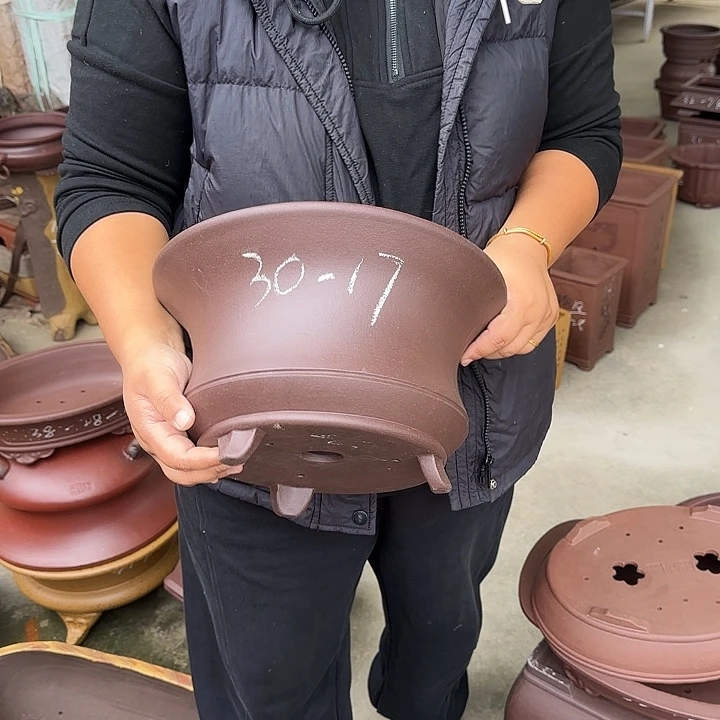 紫砂花盆这是我的