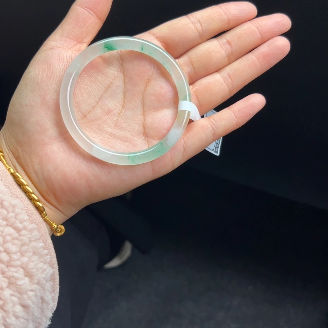 石英质玉未镶嵌手镯非洲翠56