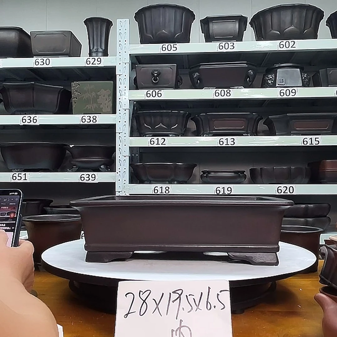 L***X紫砂花盆宜兴紫砂38号