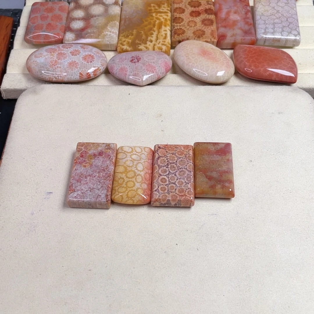 【闪购商品】未镶嵌吊坠(赠链)硅化玉橙*糖