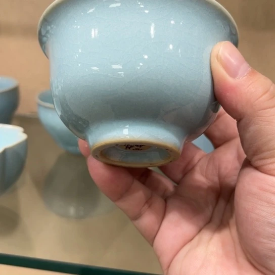 瓷片陶瓷茶具汝瓷茶具