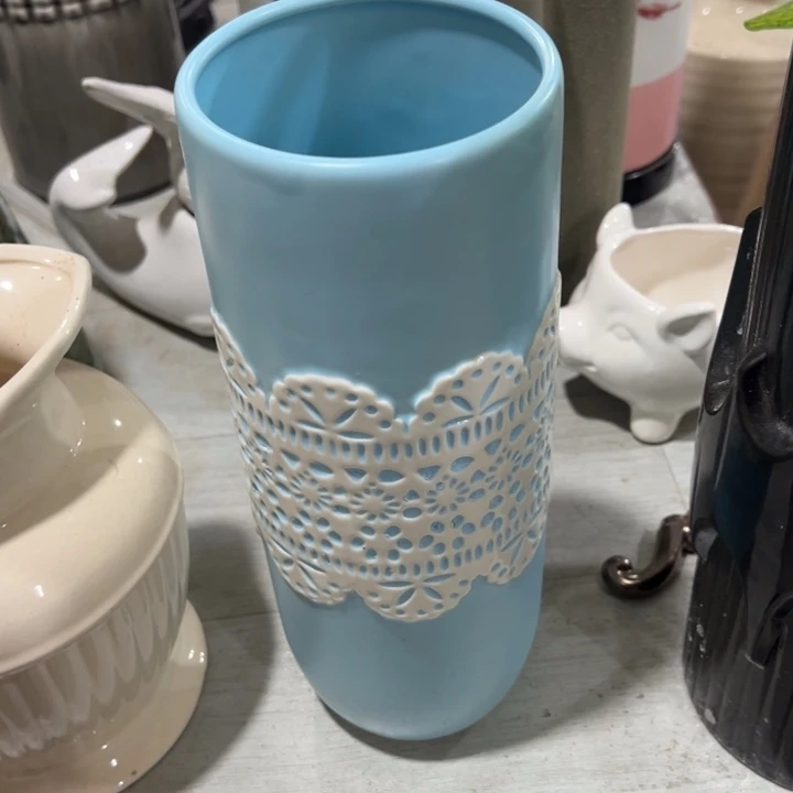 陶瓷花瓶摆件外贸出口（微瑕）