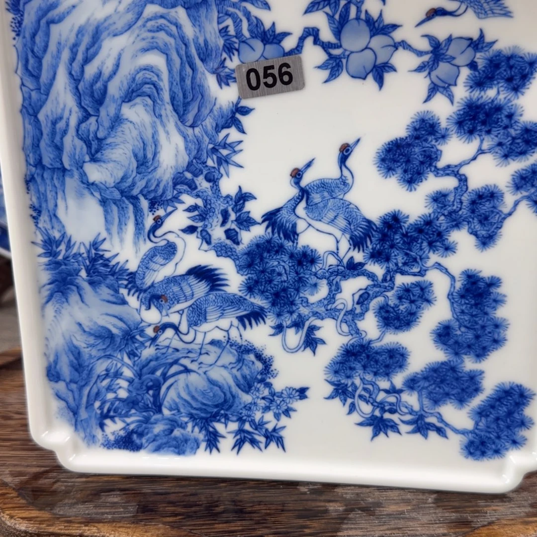 瓷片景德镇手绘青花茶器056