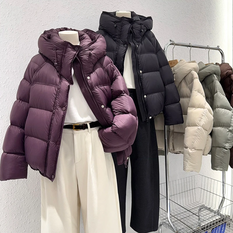 秋冬冬季保暖时尚休闲百搭情侣潮流韩版羽绒服女2025年新款 超软