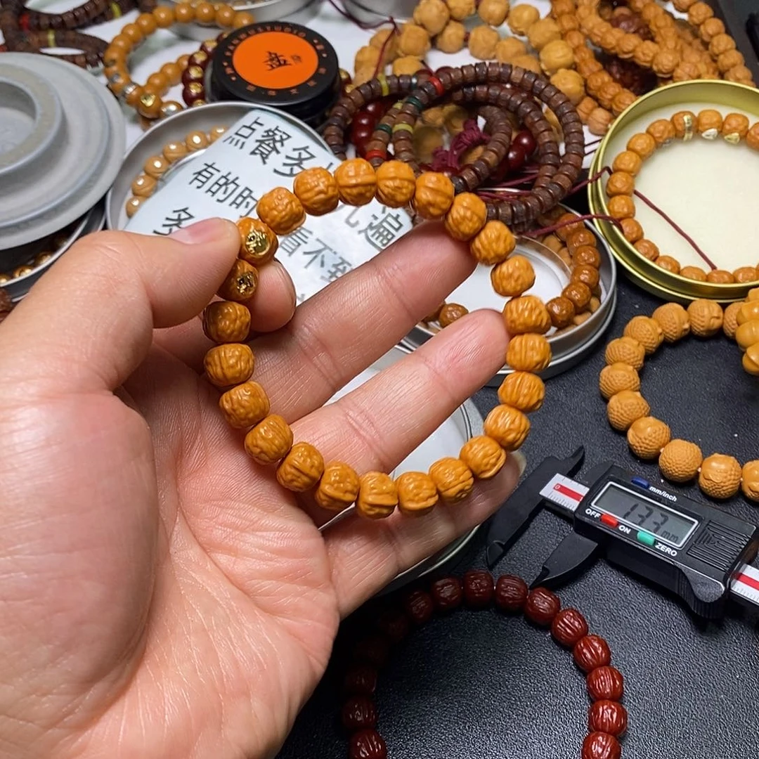 猴头核桃手串全品11双标金蟾禅宗31号