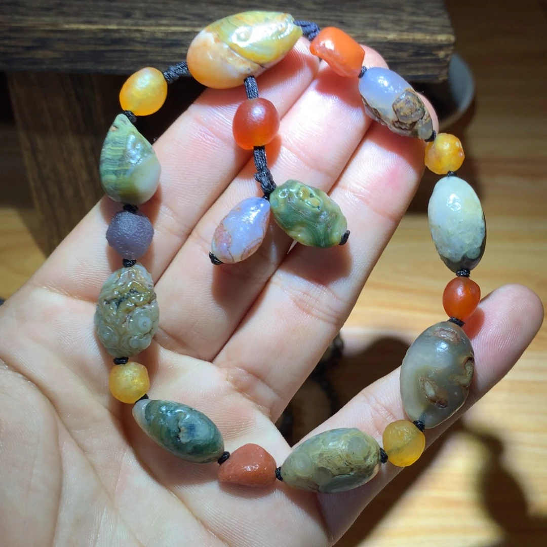 玛瑙/玉髓未镶嵌手链