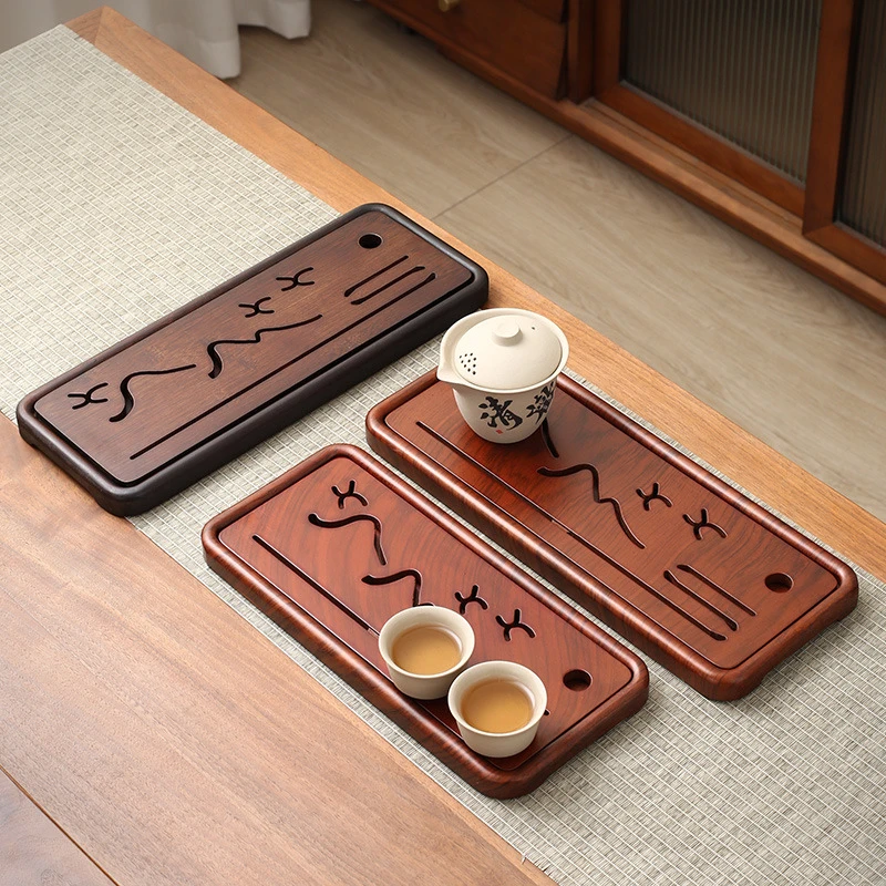 竹制小茶盘家用茶托盘小型干泡茶台一人用干泡台防霉耐用迷你茶海