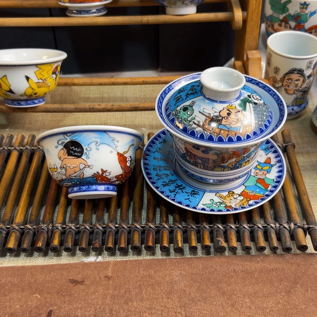 景德镇陶瓷手工手绘